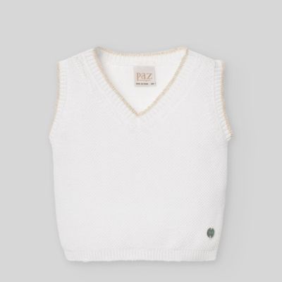 Paz Rodriguez - GILET NEONATO IN MAGLIA 