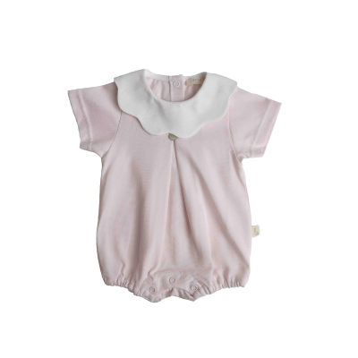 Baby Gi - TUTINA IN COTONE CON COLLO IN PIQUET