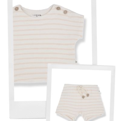 1+in the family - Completo spugna nude