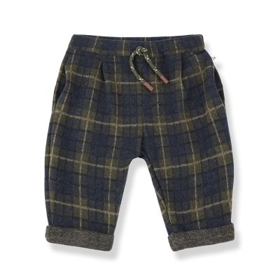 2 1+inthefamily - Pantalone pile a quadri