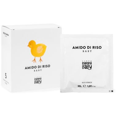 MammaBaby Amido di riso baby astuccio 5 bst 30g