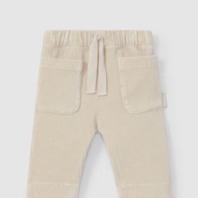 Laranjinha - Pantaloni pull-up due tasche sabbia