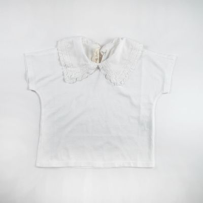 Zhoe & Tobiah - T-shirt collo in tessuto 
