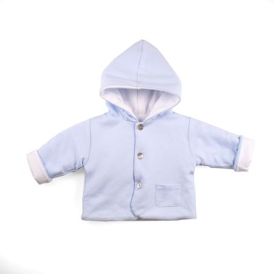 Laranjinha - Giacchina micro imbottitura Azzurro