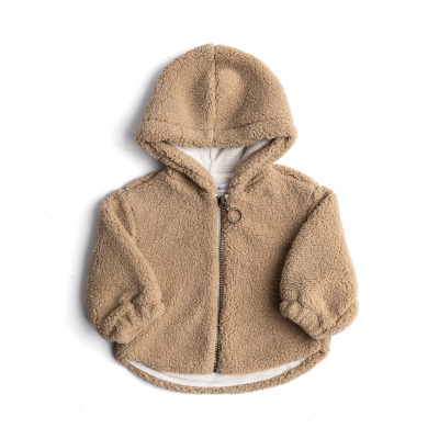 3 Bamboom - Giacca teddy con cappuccio - SAFARI 