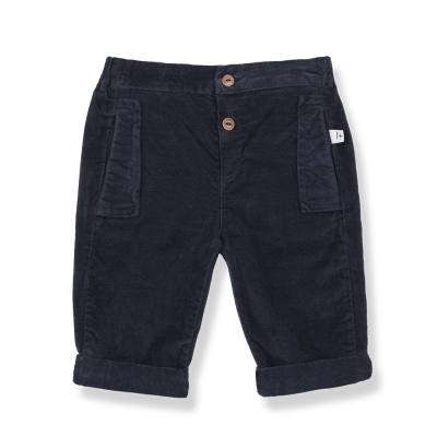 3 1+inthefamily - Pantalone tela velluto 