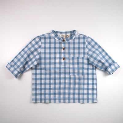 Zhoe & Tobiah - Camicia cotone goffrato 
